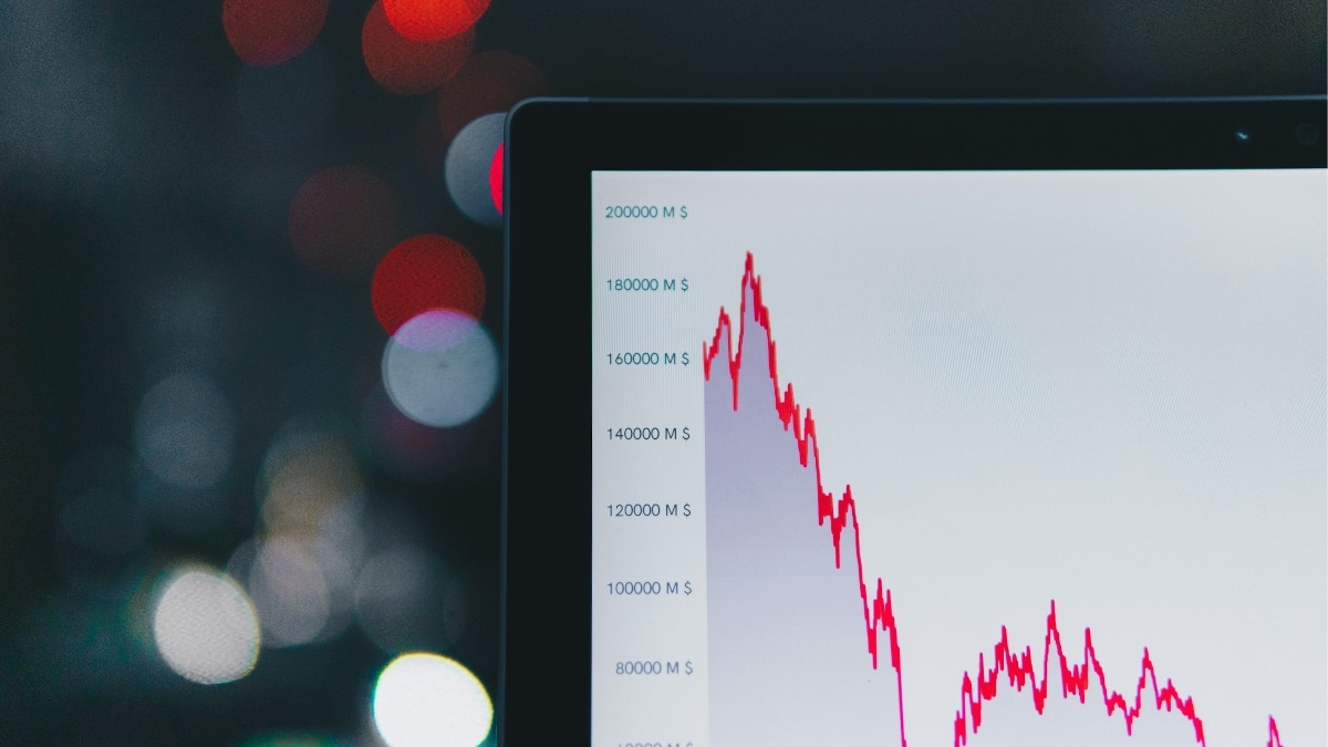Computer screen: Trading and risk management
